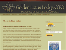 Tablet Screenshot of goldenlotus-oto.org